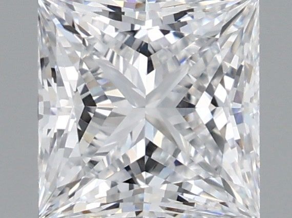 1.21 Carat Princess Shaped, Ideal Cut, D Color, VVS2 Clarity, IGI Certified Lab Grown Diamond