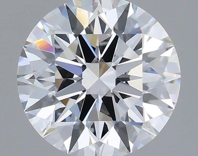 1.55 Carat Round Shaped, Ideal Cut, D Color, VVS1 Clarity, IGI Certified Lab Grown Diamond