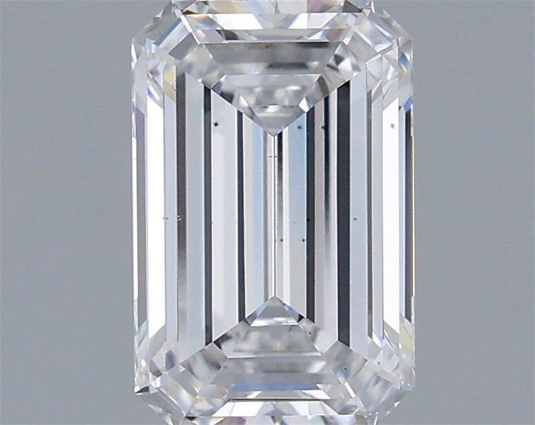 1.12 Carat Emerald Shaped, Ideal Cut, E Color, VS2 Clarity, IGI Certified Lab Grown Diamond