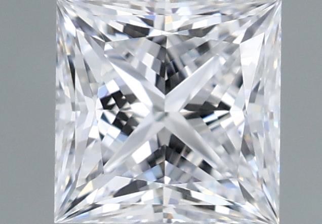 1.05 Carat Princess Shaped, Ideal Cut, D Color, IF Clarity, IGI Certified Lab Grown Diamond
