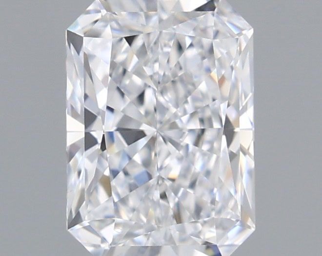0.99 Carat Radiant Shaped, Ideal Cut, D Color, VVS2 Clarity, IGI Certified Lab Grown Diamond