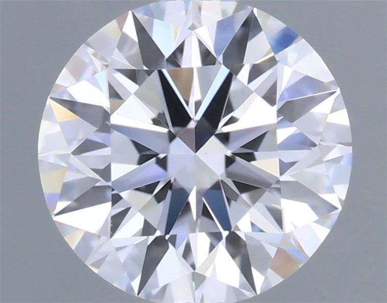 0.53 Carat Round Shaped, Ideal Cut, D Color, IF Clarity, IGI Certified Lab Grown Diamond