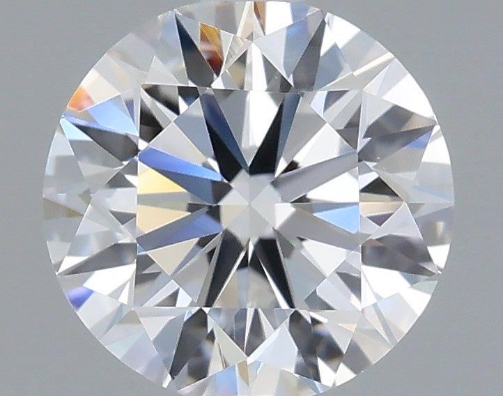 1.06 Carat Round Shaped, Excellent Cut, D Color, VVS2 Clarity, IGI Certified Lab Grown Diamond