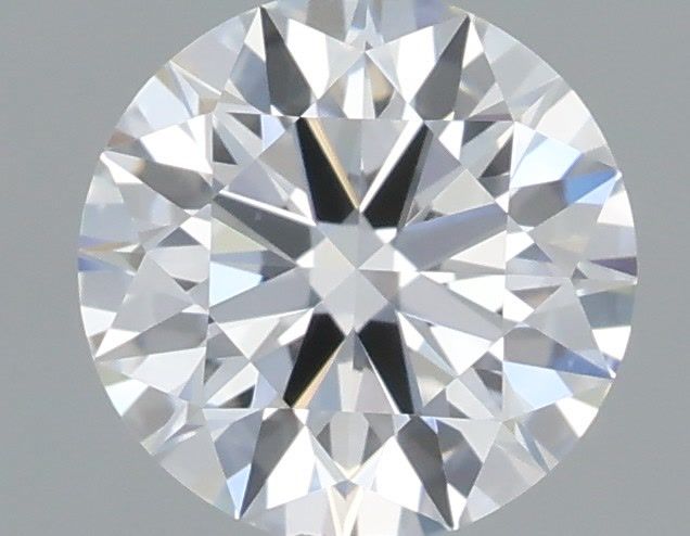 0.68 Carat Round Shaped, Ideal Cut, D Color, VVS2 Clarity, IGI Certified Lab Grown Diamond