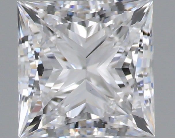 0.98 Carat Princess Shaped, Ideal Cut, D Color, VVS2 Clarity, IGI Certified Lab Grown Diamond