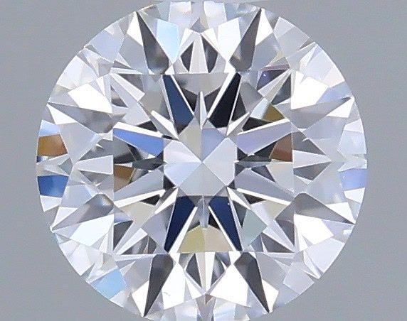 0.34 Carat Round Shaped, Ideal Cut, D Color, VVS2 Clarity, IGI Certified Lab Grown Diamond