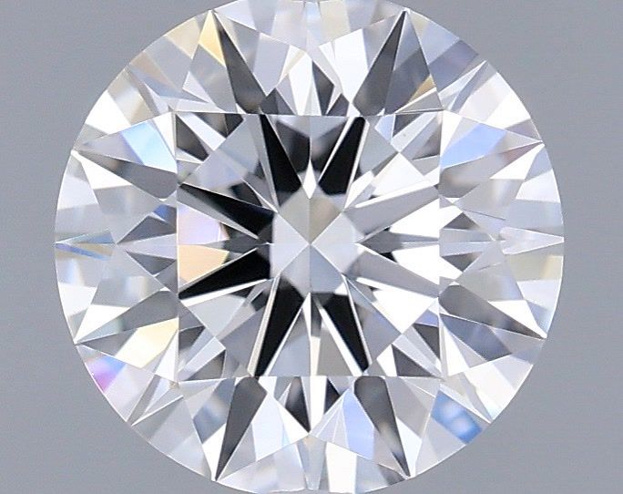 1.00 Carat Round Shaped, Ideal Cut, D Color, VVS2 Clarity, IGI Certified Lab Grown Diamond