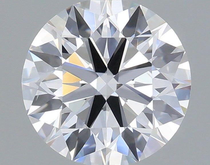 1.08 Carat Round Shaped, Ideal Cut, D Color, VS2 Clarity, IGI Certified Lab Grown Diamond