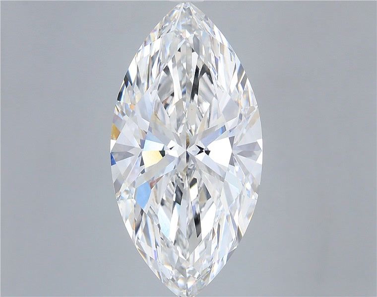 10.06 Carat Marquise Shaped, Ideal Cut, E Color, VVS2 Clarity, IGI Certified Lab Grown Diamond