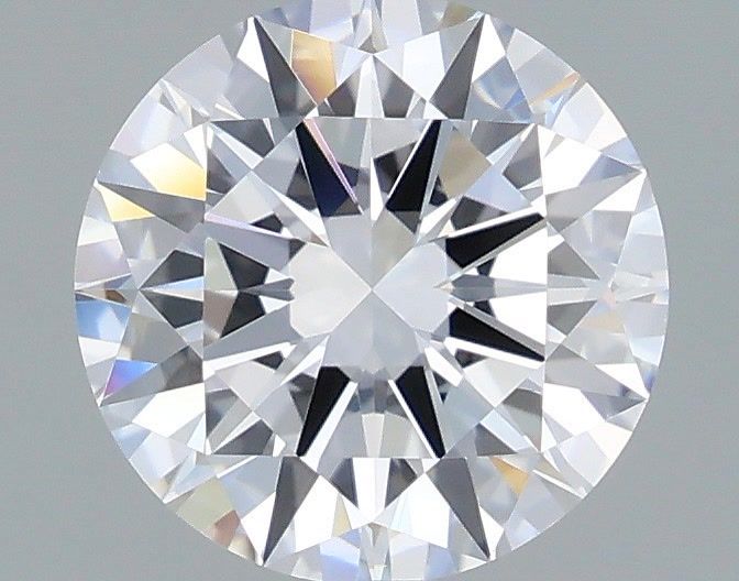 1.57 Carat Round Shaped, Excellent Cut, D Color, VVS1 Clarity, IGI Certified Lab Grown Diamond