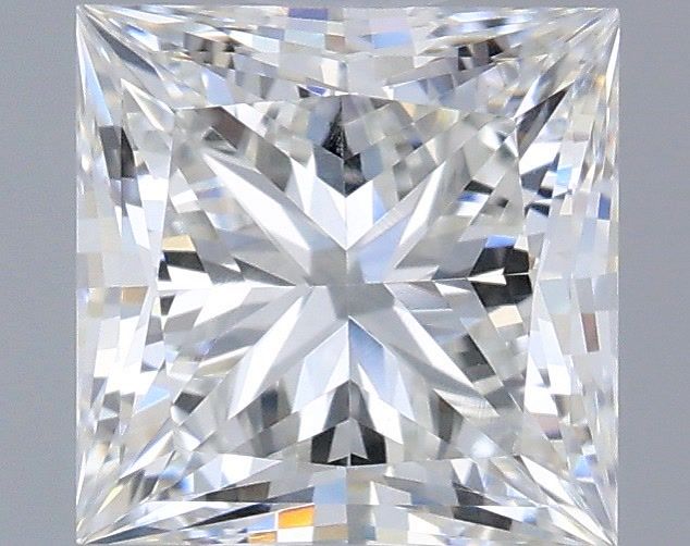 1.02 Carat Princess Shaped, Very Good Cut, E Color, VVS2 Clarity, IGI Certified Lab Grown Diamond
