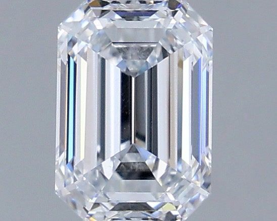 1.05 Carat Emerald Shaped, Very Good Cut, E Color, FL Clarity, IGI Certified Lab Grown Diamond
