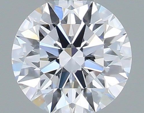 0.32 Carat Round Shaped, Ideal Cut, D Color, VVS2 Clarity, IGI Certified Lab Grown Diamond