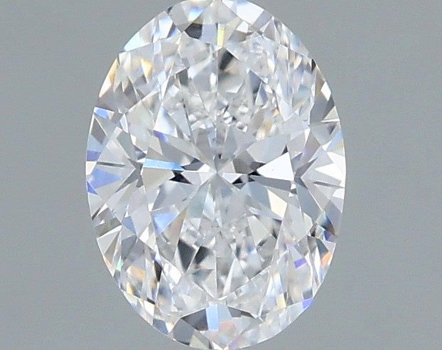 0.58 Carat Oval Shaped, Very Good Cut, D Color, VVS2 Clarity, IGI Certified Lab Grown Diamond