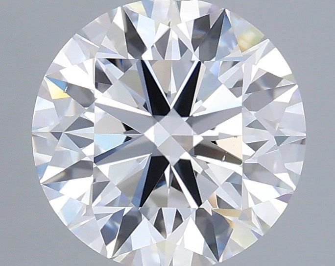 1.82 Carat Round Shaped, Excellent Cut, D Color, VS1 Clarity, IGI Certified Lab Grown Diamond