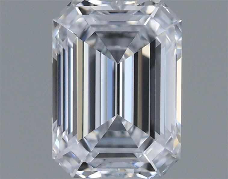 0.48 Carat Emerald Shaped, Ideal Cut, E Color, IF Clarity, IGI Certified Lab Grown Diamond