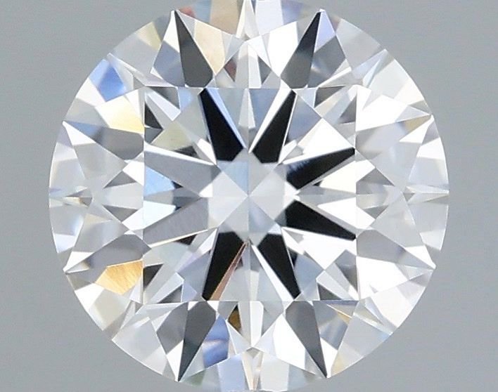 1.54 Carat Round Shaped, Ideal Cut, D Color, VVS1 Clarity, IGI Certified Lab Grown Diamond