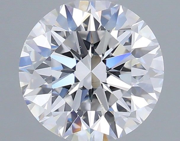 1.24 Carat Round Shaped, Ideal Cut, D Color, VS2 Clarity, IGI Certified Lab Grown Diamond