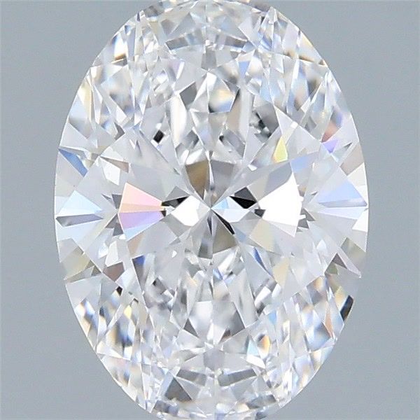 2.06 Carat Oval Shaped, Very Good Cut, D Color, VVS2 Clarity, IGI Certified Lab Grown Diamond