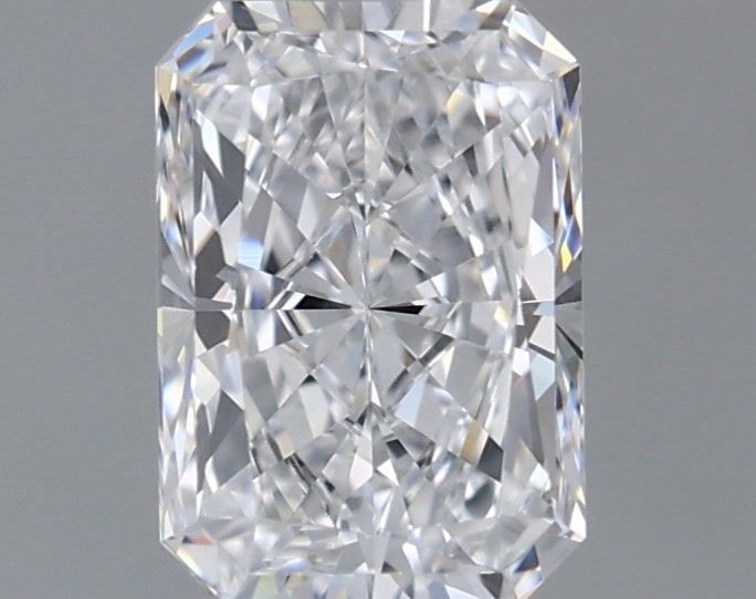 0.98 Carat Radiant Shaped, Excellent Cut, D Color, VVS2 Clarity, IGI Certified Lab Grown Diamond