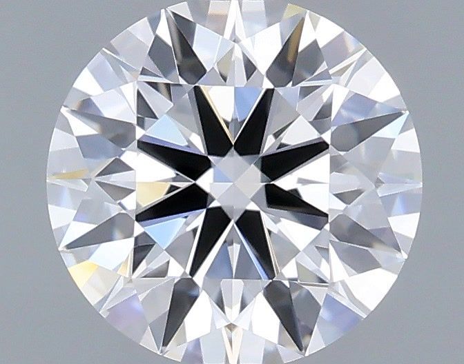 1.06 Carat Round Shaped, Ideal Cut, D Color, VVS2 Clarity, IGI Certified Lab Grown Diamond
