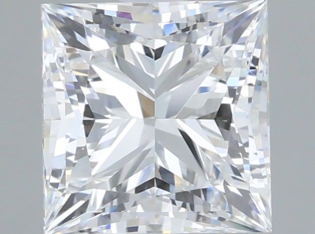 1.04 Carat Princess Shaped, Very Good Cut, E Color, VVS2 Clarity, IGI Certified Lab Grown Diamond