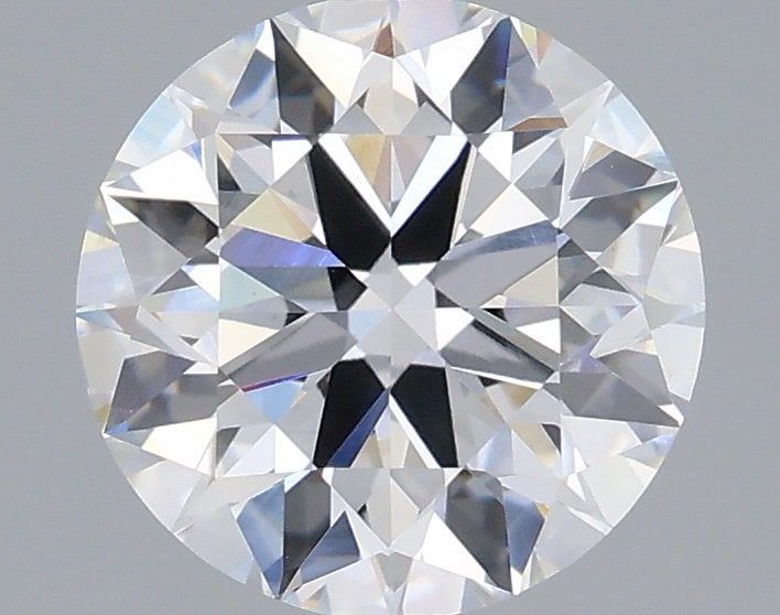 2.05 Carat Round Shaped, Ideal Cut, E Color, VVS2 Clarity, IGI Certified Lab Grown Diamond