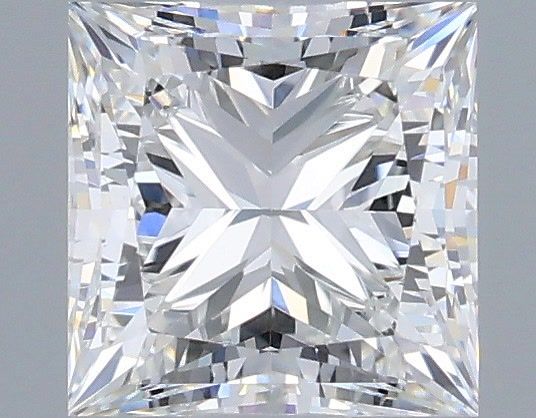 1.01 Carat Princess Shaped, Very Good Cut, E Color, VS1 Clarity, IGI Certified Lab Grown Diamond