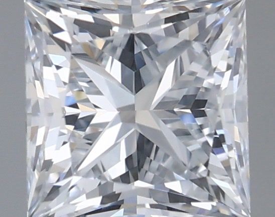 1.09 Carat Princess Shaped, Ideal Cut, E Color, VVS1 Clarity, IGI Certified Lab Grown Diamond