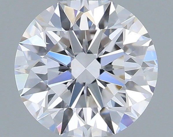 0.33 Carat Round Shaped, Ideal Cut, D Color, VVS2 Clarity, IGI Certified Lab Grown Diamond