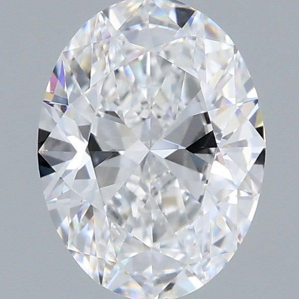 1.00 Carat Oval Shaped, Very Good Cut, D Color, IF Clarity, IGI Certified Lab Grown Diamond