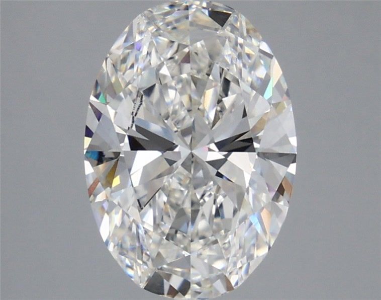 2.91 Carat Oval Shaped, Ideal Cut, F Color, VVS2 Clarity, IGI Certified Lab Grown Diamond