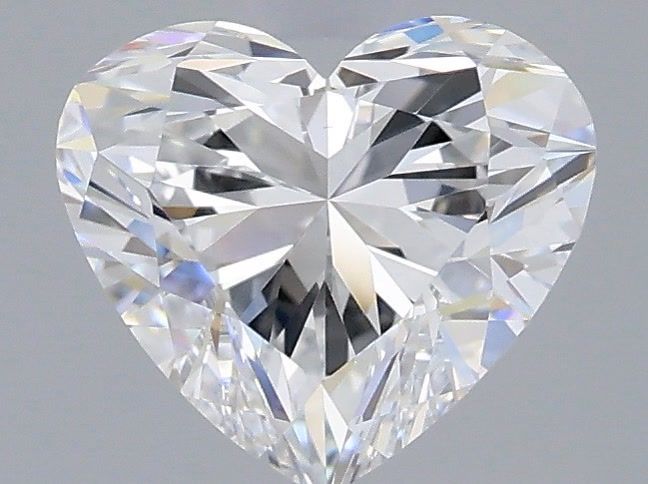 1.54 Carat Heart Shaped, Ideal Cut, D Color, VS1 Clarity, IGI Certified Lab Grown Diamond