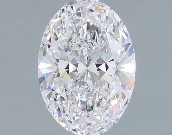 1.03 Carat Oval Shaped, Ideal Cut, D Color, FL Clarity, IGI Certified Lab Grown Diamond