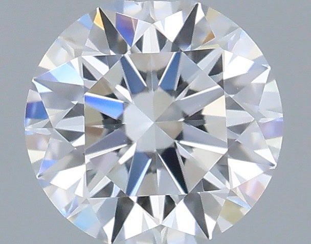 0.34 Carat Round Shaped, Ideal Cut, D Color, VVS2 Clarity, IGI Certified Lab Grown Diamond