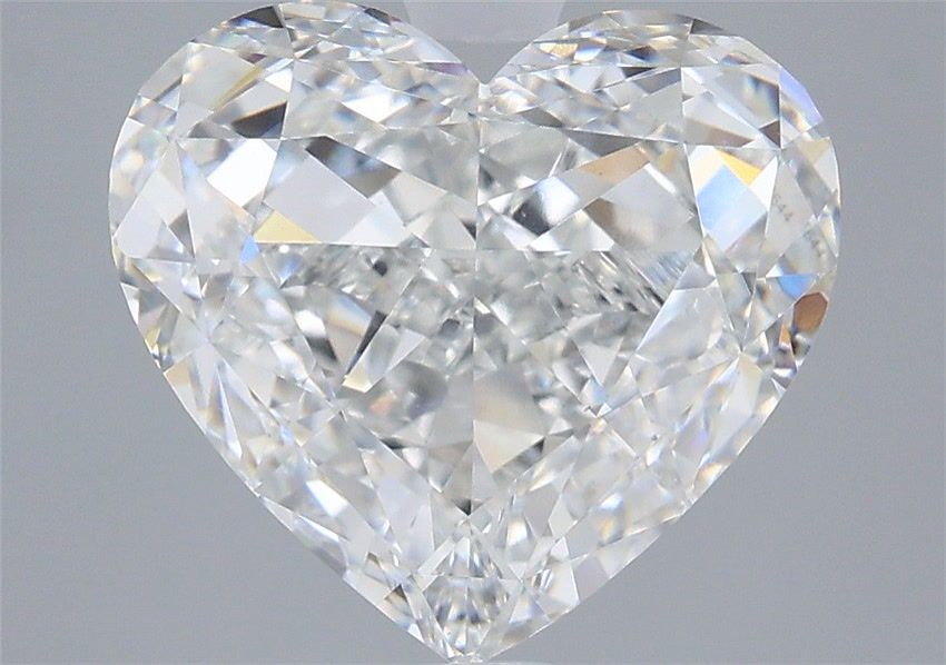 5.00 Carat Heart Shaped, Ideal Cut, E Color, VS1 Clarity, IGI Certified Lab Grown Diamond