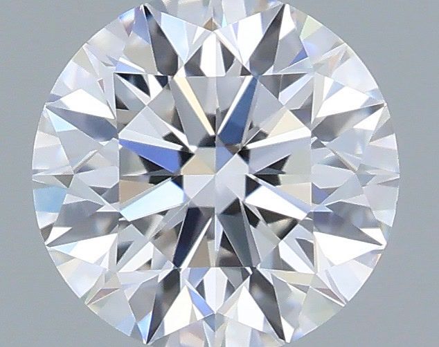 0.53 Carat Round Shaped, Excellent Cut, E Color, IF Clarity, IGI Certified Lab Grown Diamond
