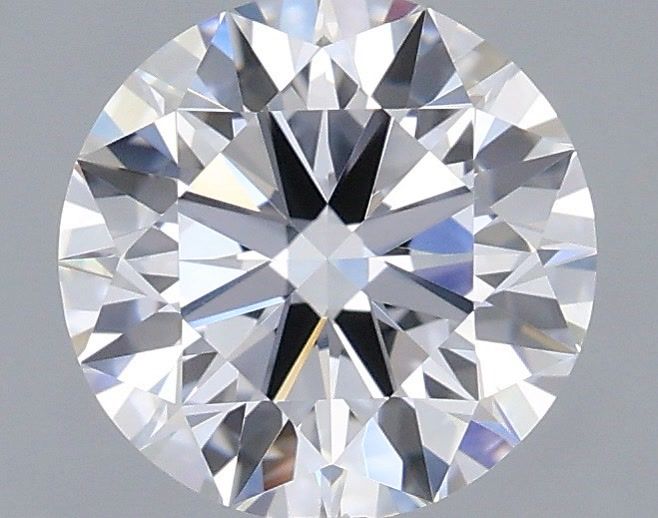 1.36 Carat Round Shaped, Ideal Cut, D Color, VVS2 Clarity, IGI Certified Lab Grown Diamond