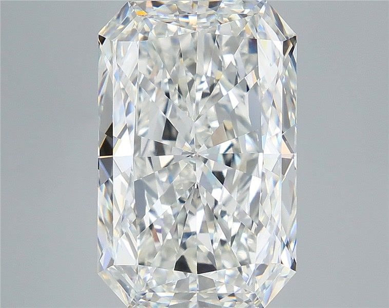 8.05 Carat Radiant Shaped, Very Good Cut, G Color, VVS2 Clarity, IGI Certified Lab Grown Diamond