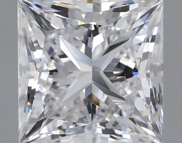 1.25 Carat Princess Shaped, Ideal Cut, D Color, VVS2 Clarity, IGI Certified Lab Grown Diamond