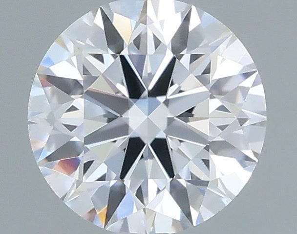 0.45 Carat Round Shaped, Excellent Cut, D Color, VVS2 Clarity, IGI Certified Lab Grown Diamond