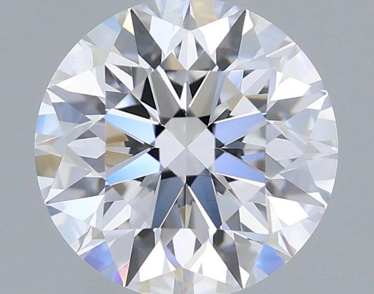 1.23 Carat Round Shaped, Ideal Cut, D Color, VVS2 Clarity, IGI Certified Lab Grown Diamond