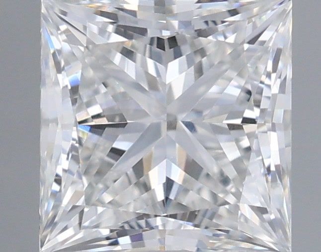 1.05 Carat Princess Shaped, Very Good Cut, E Color, VVS2 Clarity, IGI Certified Lab Grown Diamond