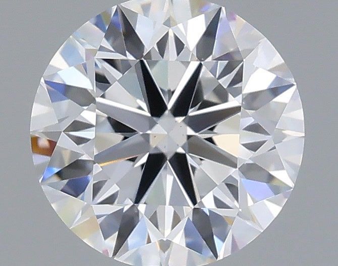 1.23 Carat Round Shaped, Excellent Cut, D Color, VS2 Clarity, IGI Certified Lab Grown Diamond