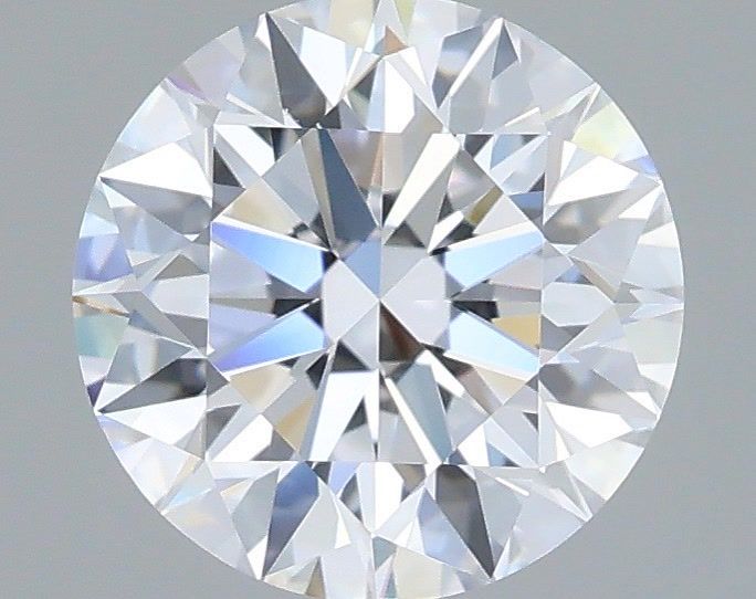 1.59 Carat Round Shaped, Ideal Cut, D Color, VVS2 Clarity, IGI Certified Lab Grown Diamond