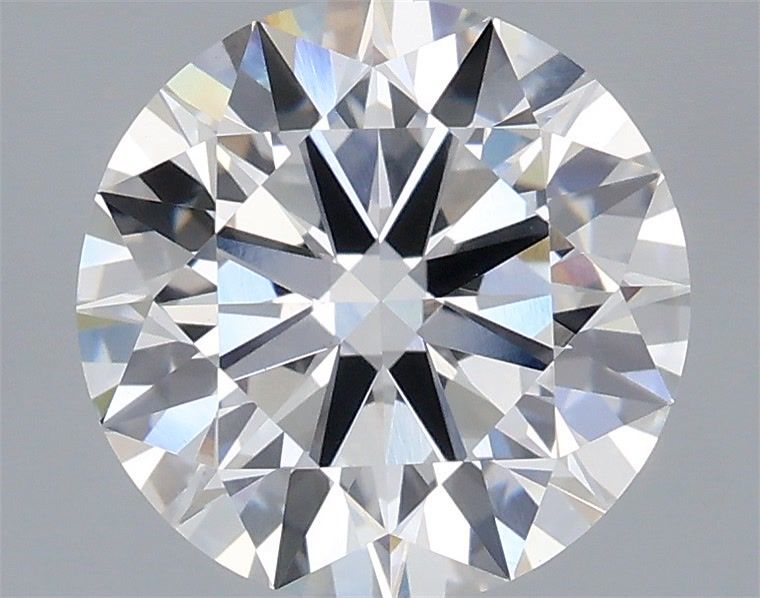 2.49 Carat Round Shaped, Ideal Cut, F Color, VVS2 Clarity, IGI Certified Lab Grown Diamond