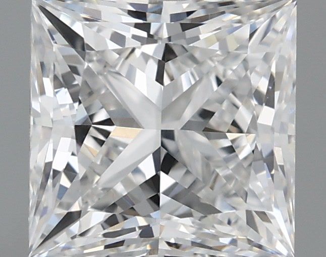 2.03 Carat Princess Shaped, Ideal Cut, D Color, VVS1 Clarity, IGI Certified Lab Grown Diamond