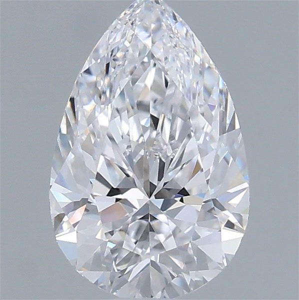 1.00 Carat Pear Shaped, Excellent Cut, D Color, IF Clarity, IGI Certified Lab Grown Diamond