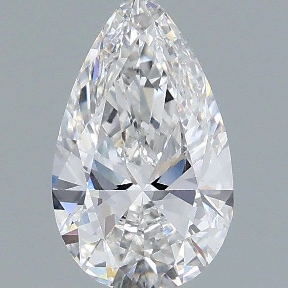 1.00 Carat Pear Shaped, Ideal Cut, E Color, VS1 Clarity, IGI Certified Lab Grown Diamond