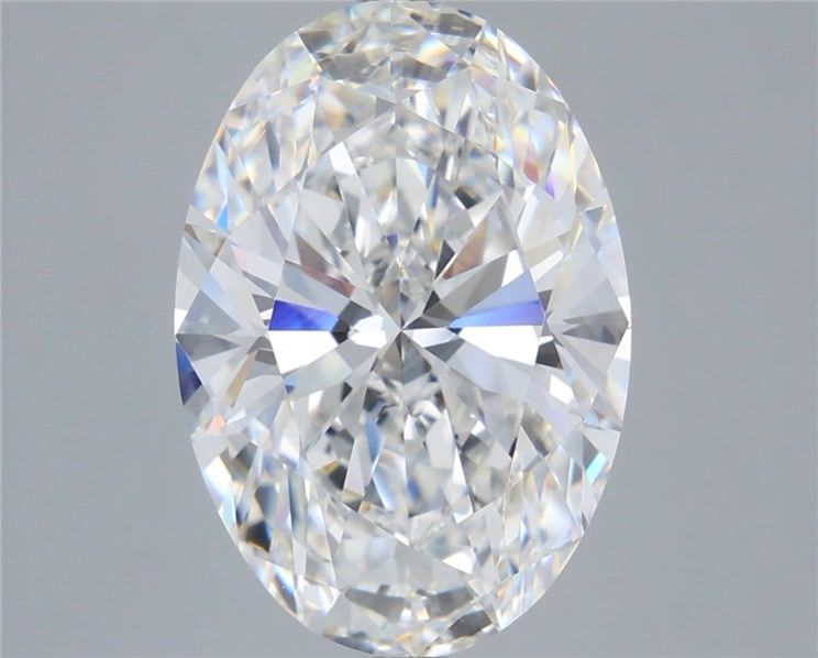 8.01 Carat Oval Shaped, Very Good Cut, F Color, VVS2 Clarity, IGI Certified Lab Grown Diamond